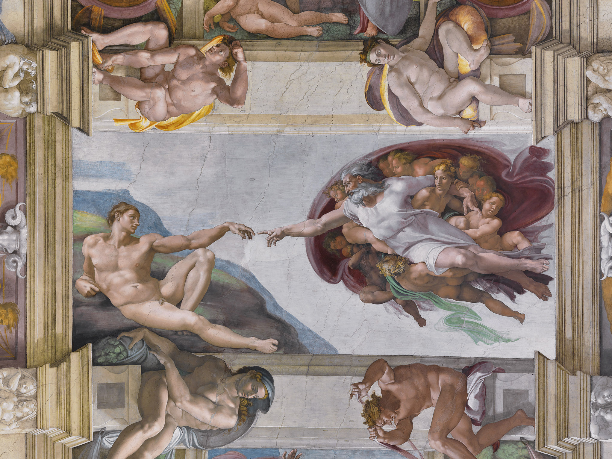 Sistine Chapel Detail lighting